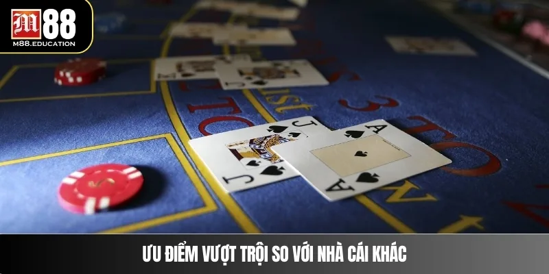 Ưu điểm vượt trội so với nhà cái khác