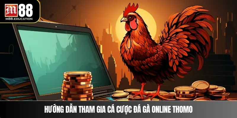 Hướng dẫn tham gia cá cược đá gà online Thomo