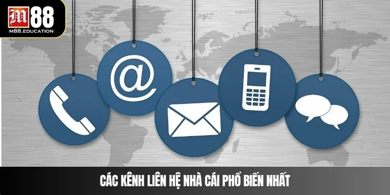 Liên Hệ M88 2 Các kênh liên hệ nhà cái phổ biến nhất